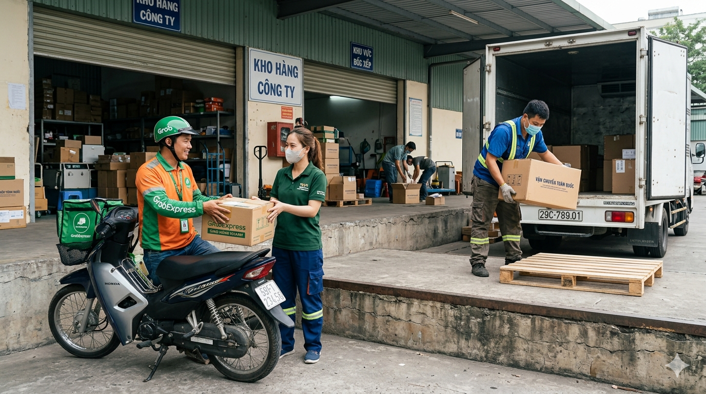 Công việc nghề shipper và giao nhận hàng tại Hà Nội và các thành phố lớn
